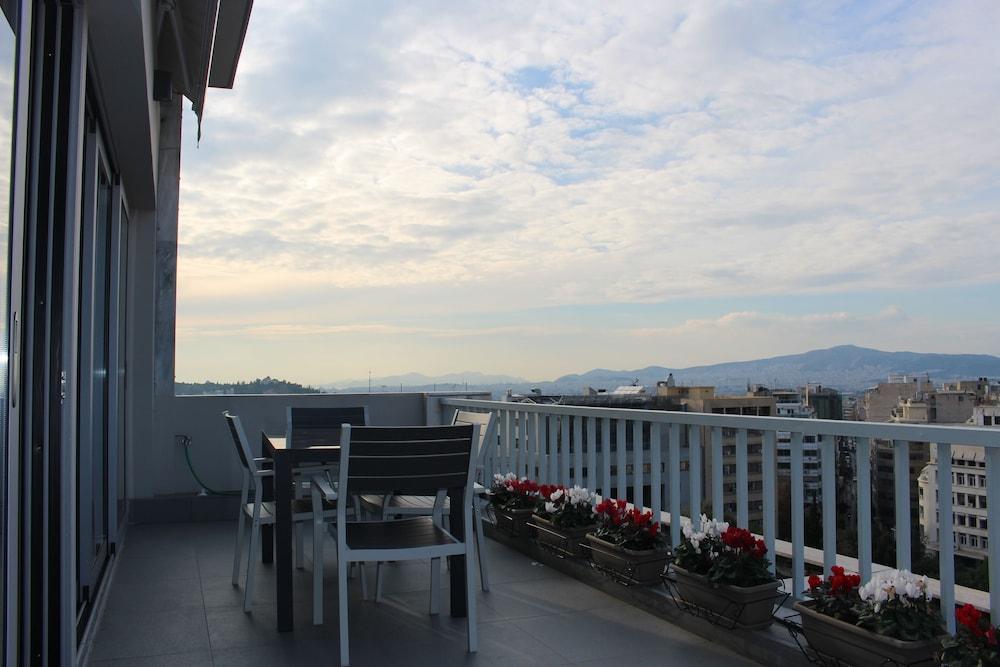 Central Athens Loft Eksteriør billede