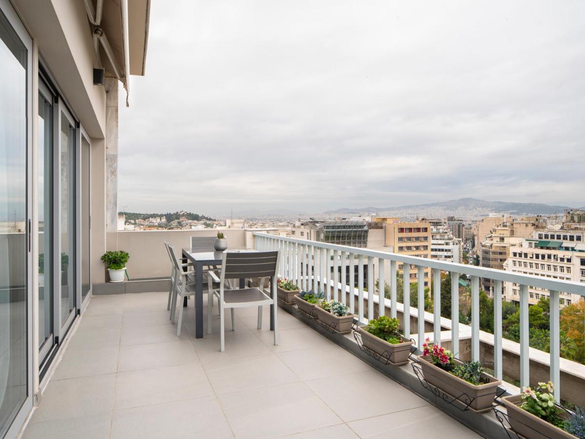 Central Athens Loft Eksteriør billede