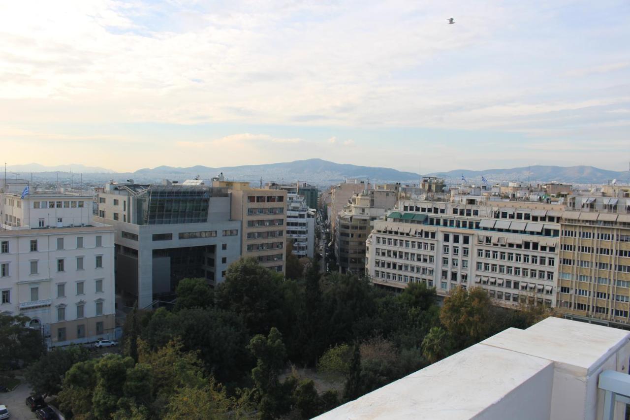 Central Athens Loft Eksteriør billede